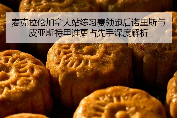 麦克拉伦加拿大站练习赛领跑后诺里斯与皮亚斯特里谁更占先手深度解析
